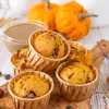 Muffinki dyniowe z czekoladą