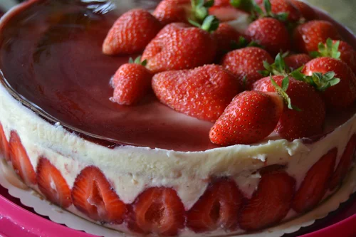 Tort Fraisier - doskonały na Dzień Mamy