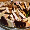 Sałatka z buraczków, gruszki i sera pleśniowego
