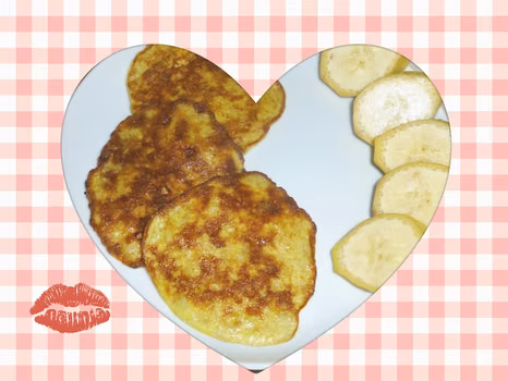 Słodkie fit śniadanie. Placki bananowe.