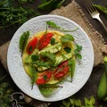 Omlet z cukinią i ziołami