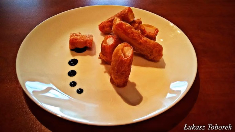 Paluszki surimi w cieście piwnym