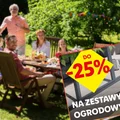-25% na meble ogrodowe jeszcze tylko przez 2 dni! Zestawy z Lidla rozchodzą się jak ciepłe bułeczki