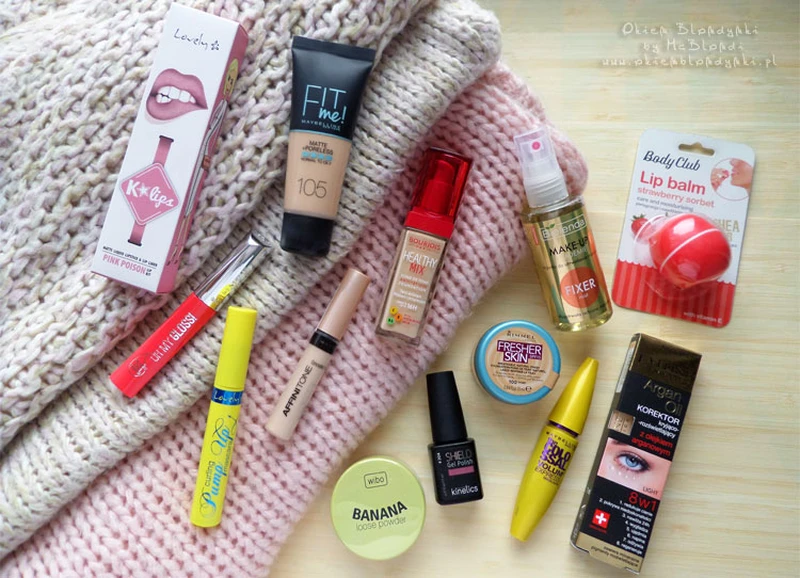 Haul zakupowy, czyli co kupiłam w Rossmannie na promocji -55% na produkty do makijażu