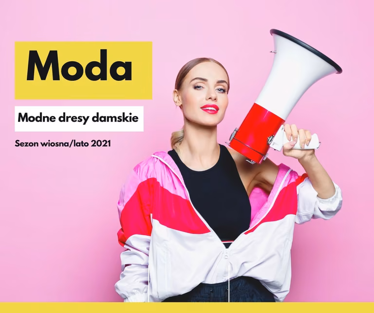 Moda na wiosnę 2021 - Modne stylizacje z dresami.