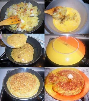 Hiszpański omlet z ziemniakami