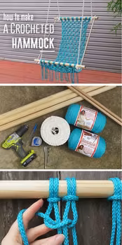 DIY- huśtawka do ogrodu