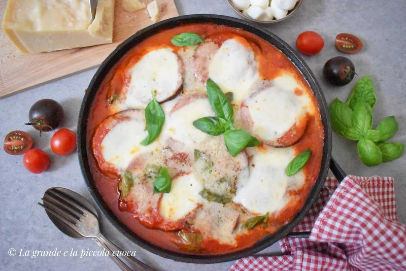 Jednogarnkowa parmigiana z bakłażanami czyli one pot parmigiana
