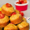 Muffiny kukurydziane na słono