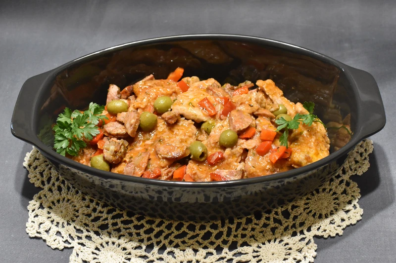 Polędwiczki z kiełbasą Chorizo