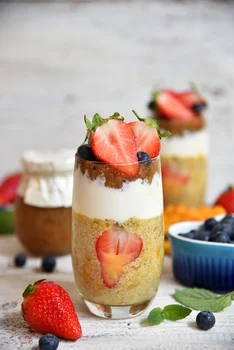 Mango lassi Chia Pudding