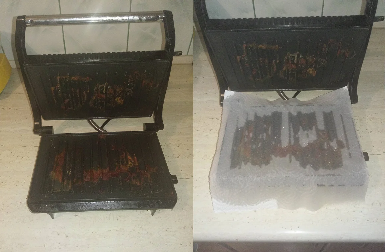 Łatwy sposób na szybkie wyczyszczenie przypalonego grilla