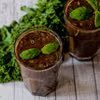 Smoothie z jarmużem i malinami