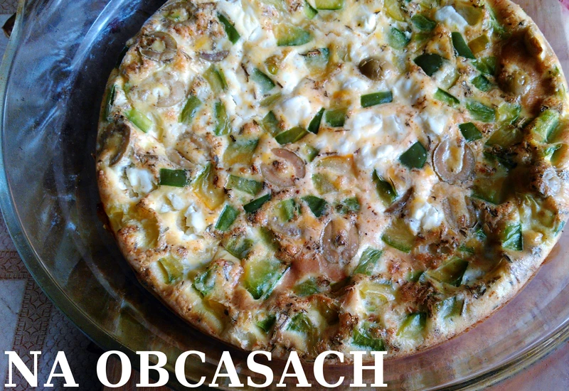 Frittata "po grecku" - pyszne, pożywne śniadanie!