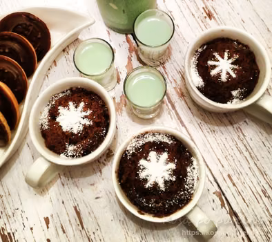Muffinki z mikrofalówki w filiżankach