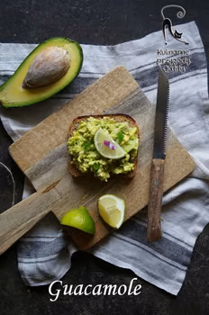 Guacamole, pasta z awokado