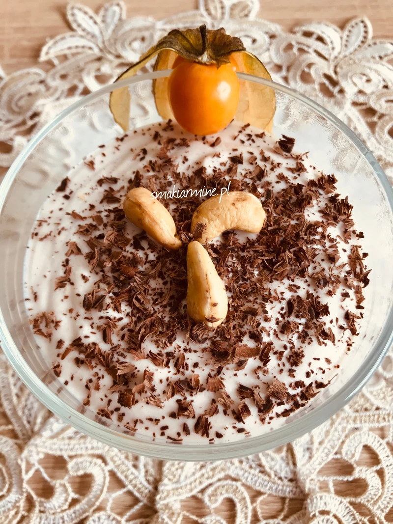 Deser twarogowo- bananowy