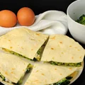 Śniadaniowe Quesadillas z Brokułami i Ricottą