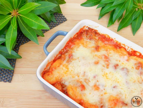 Zapiekane gnocchi z sosem bolognese