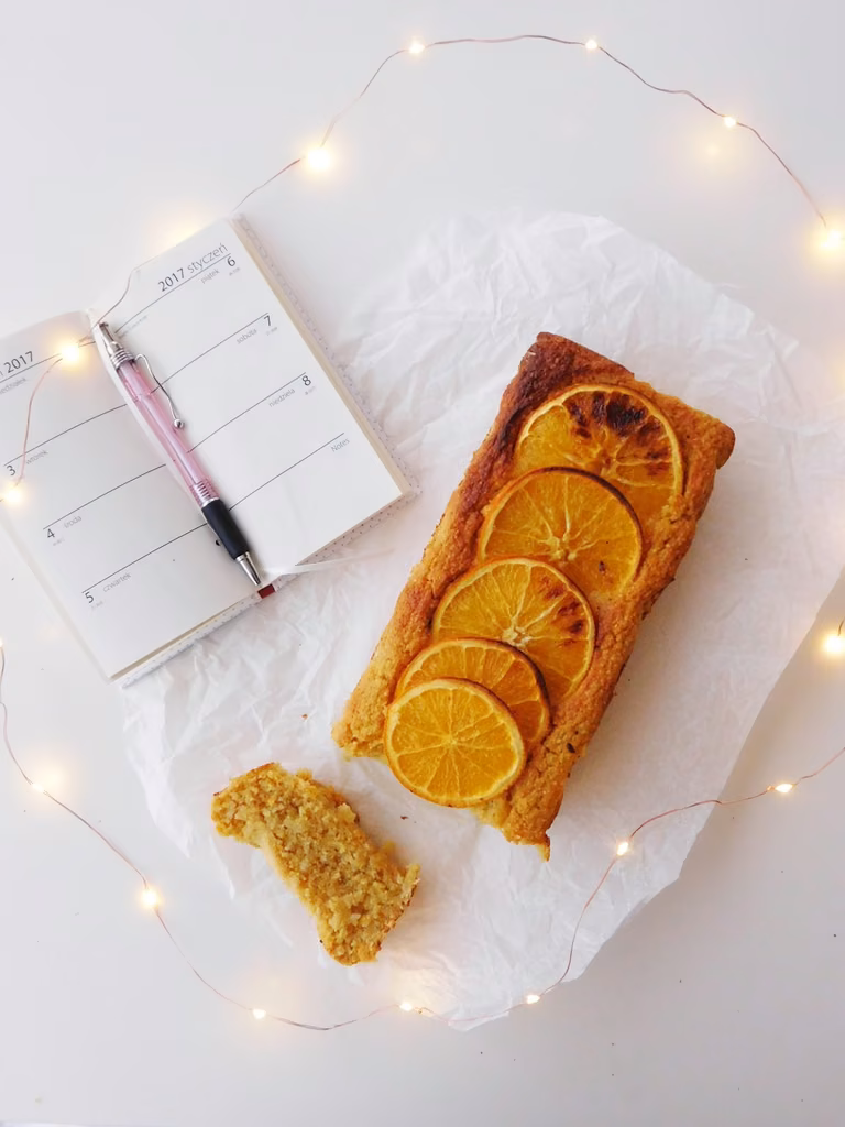 Ciasto pomarańczowe - bez glutenu, bez tłuszczu