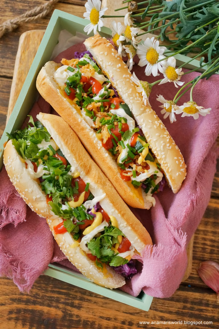 Domowy hot - dog