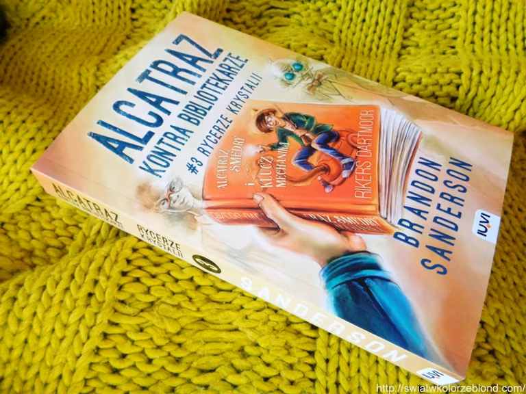 " Alcatraz kontra Bibliotekarze. #3 Rycerze Krystalii " - recenzja