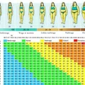 Sprawdź, w której rubryce się mieścisz? Tabela BMI