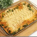 Puree ziemniaczane z mięsem -zapiekanka