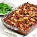 Lasagne ze szpinakiem i serem kozim