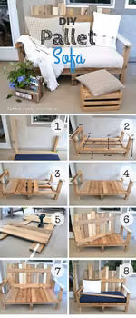 DIY- sofa z palet