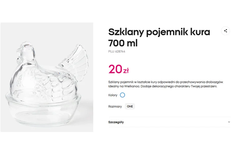 Zdjęcie Szklana kura z Pepco za 20 zł to hit Wielkanocy 2026! Kosztuje grosze, wygląda jak z butiku #1