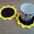 Szydełkowe podkładki pod kubki