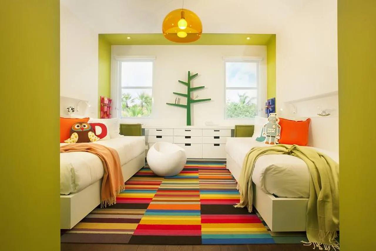 Kolorowy pokój dla nastolatków