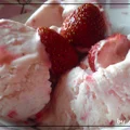 Lody śmietankowo-truskawkowe