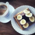 Gofry fit z kremem czekoladowym