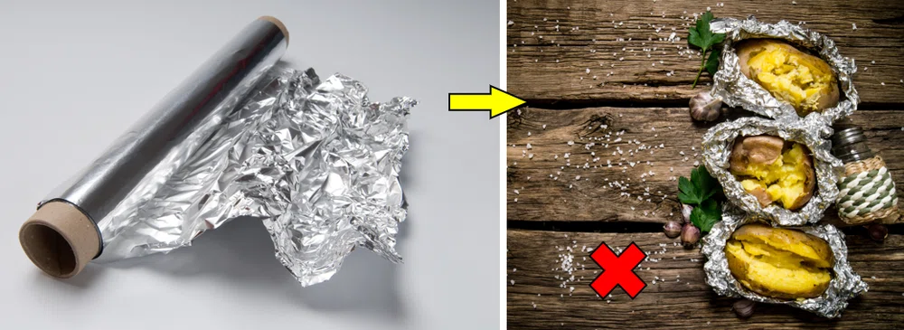 Czy używasz folii aluminiowej na grilla? Lepiej tego nie rób