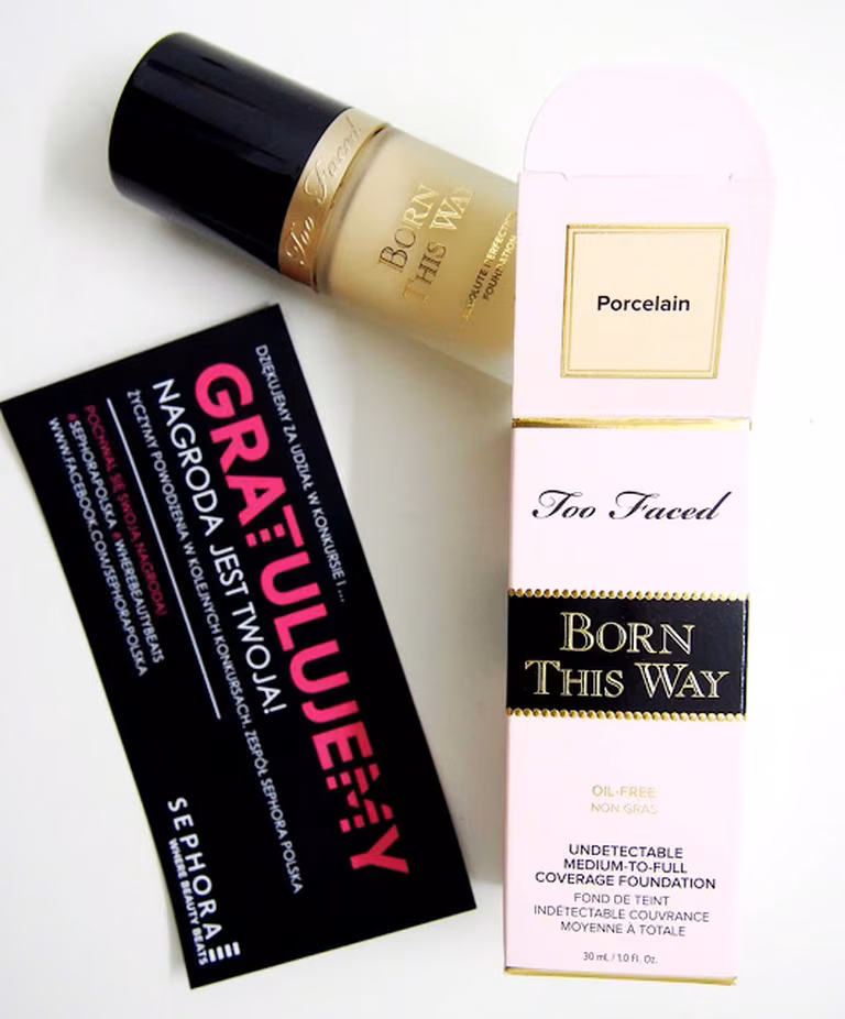 RECENZJA PODKŁADU TOO FACED BORN THIS WAY