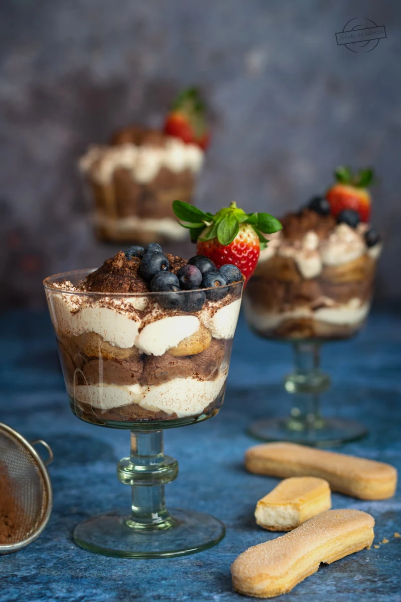 Czekoladowy deser a'la tiramisu
