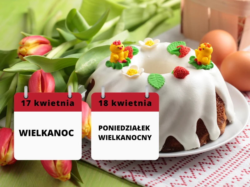 Wielkanoc 2022: kiedy wypada wolne od szkoły i pracy?