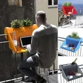 Pomysłowa półka na balkon