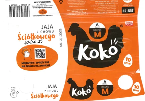 Salmonella w jajach KOKO: wszystko, co musisz wiedzieć o wycofanej partii 2PL02181302 K-2
