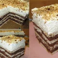 Ciasto czekoladowo-orzechowe bez pieczenia