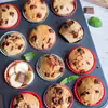 Muffinki bananowe z czekoladą