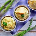 Muffinki z fetą i szpargami