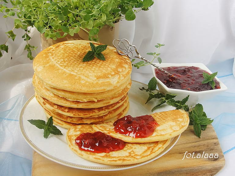 Pancakes waniliowe