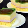 Ciasto piankowe z delicjami