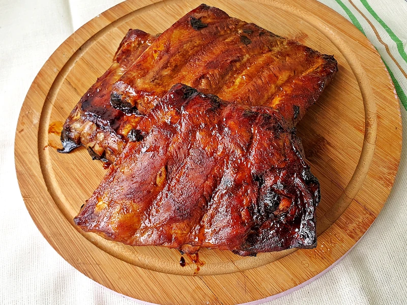 Żeberka pieczone