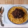 SPAGHETTI Z KASZANKĄ