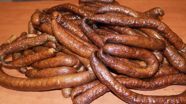 Kiełbasa swojska własnej roboty-pyszna