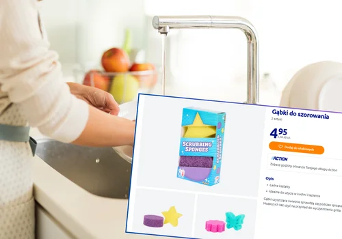 Tańszy zamiennik Scrub Mommy i Daddy? Te gąbki z Action kosztują tylko 4,95 zł!
